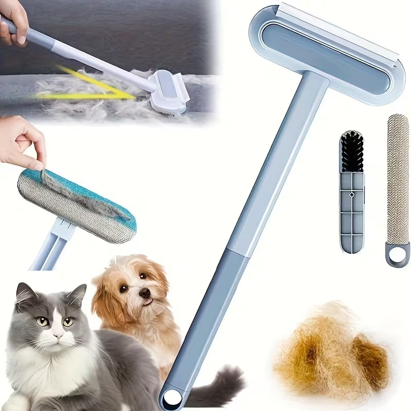 Fur-Be-Gone Pet Hair Brush Clean in Seconds