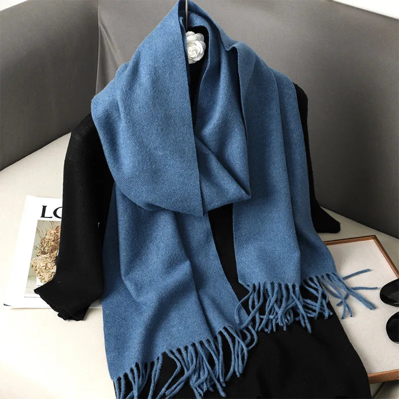 Women’s Warm Cashmere Shawl 62 Colors