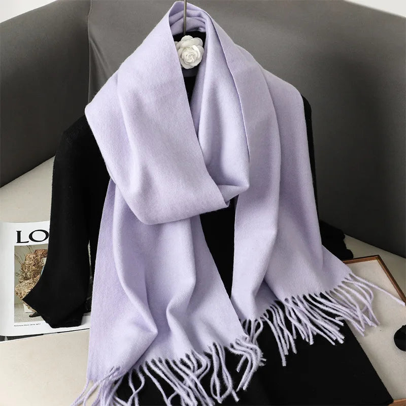 Women’s Warm Cashmere Shawl 62 Colors