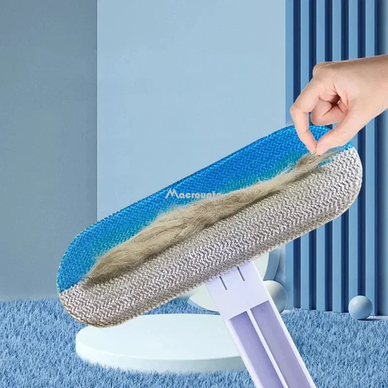 Fur-Be-Gone Pet Hair Brush Clean in Seconds