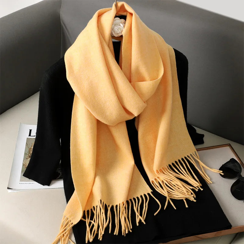 Women’s Warm Cashmere Shawl 62 Colors