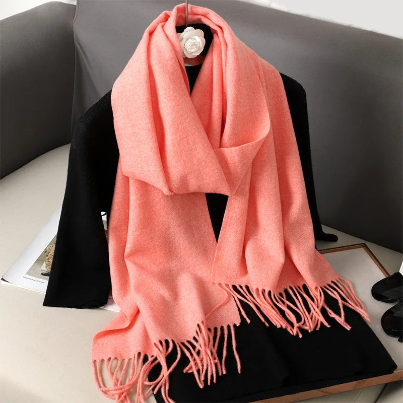 Women’s Warm Cashmere Shawl 62 Colors