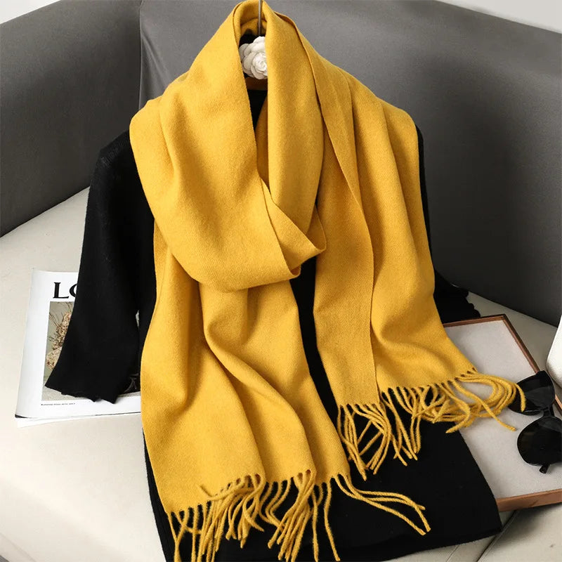 Women’s Warm Cashmere Shawl 62 Colors