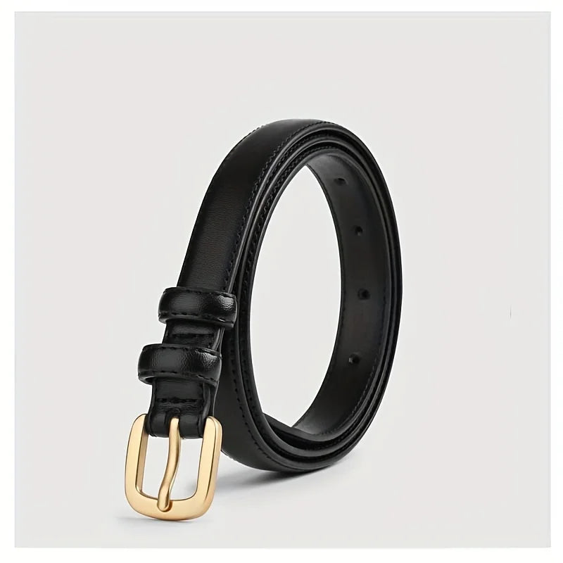2PCS Fashion Belt Simple, High-End Daily Wear