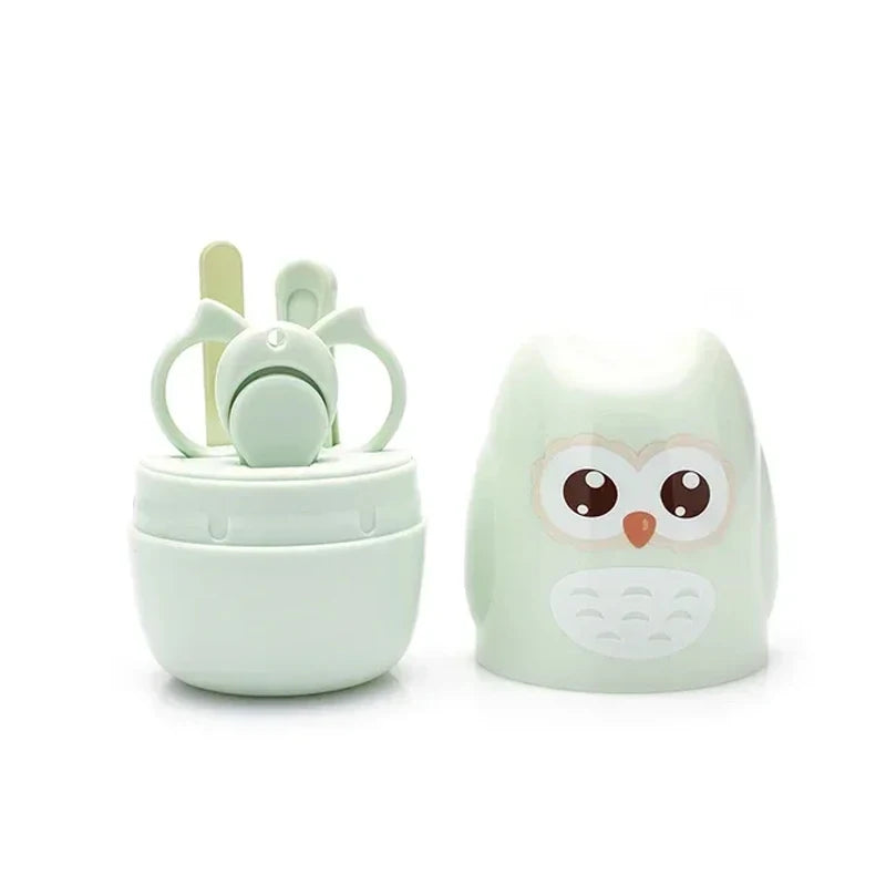 Baby Nail Care Set – Kid-Safe Scissors, Clipper, File & Tweezers