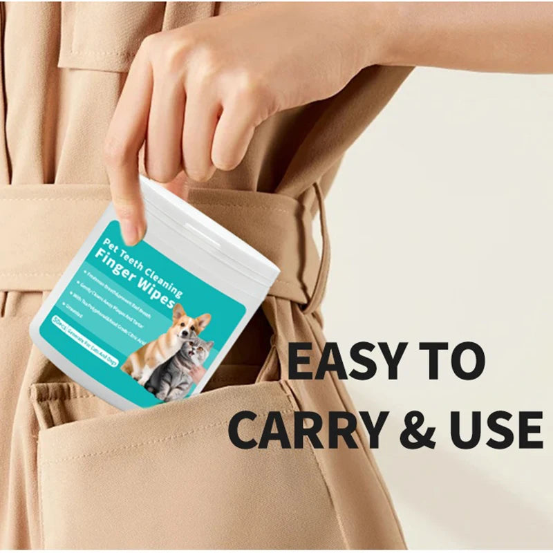 FreshPaws™ Dental Finger Wipes