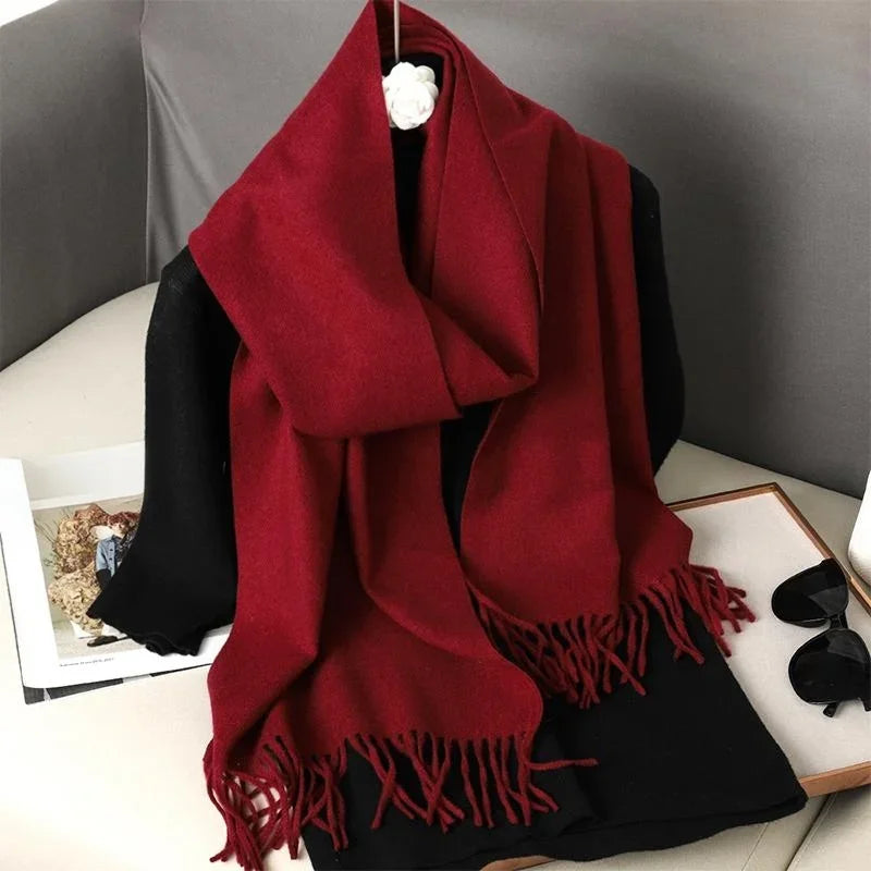 Women’s Warm Cashmere Shawl 62 Colors