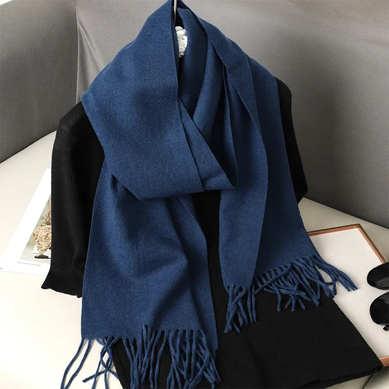 Women’s Warm Cashmere Shawl 62 Colors