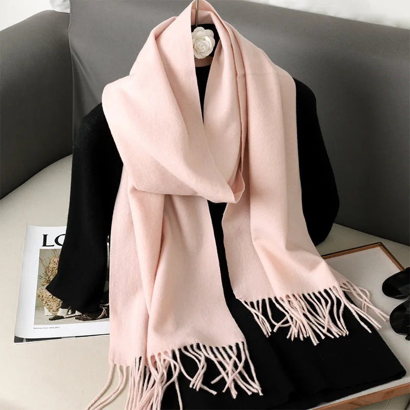 Women’s Warm Cashmere Shawl 62 Colors