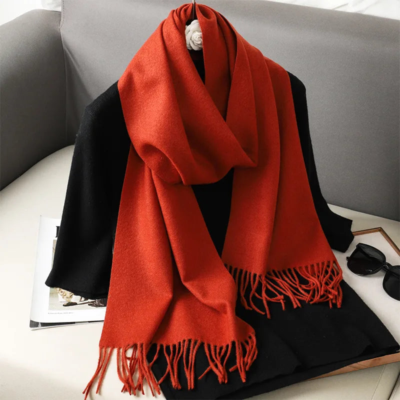 Women’s Warm Cashmere Shawl 62 Colors
