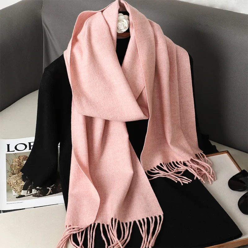 Women’s Warm Cashmere Shawl 62 Colors
