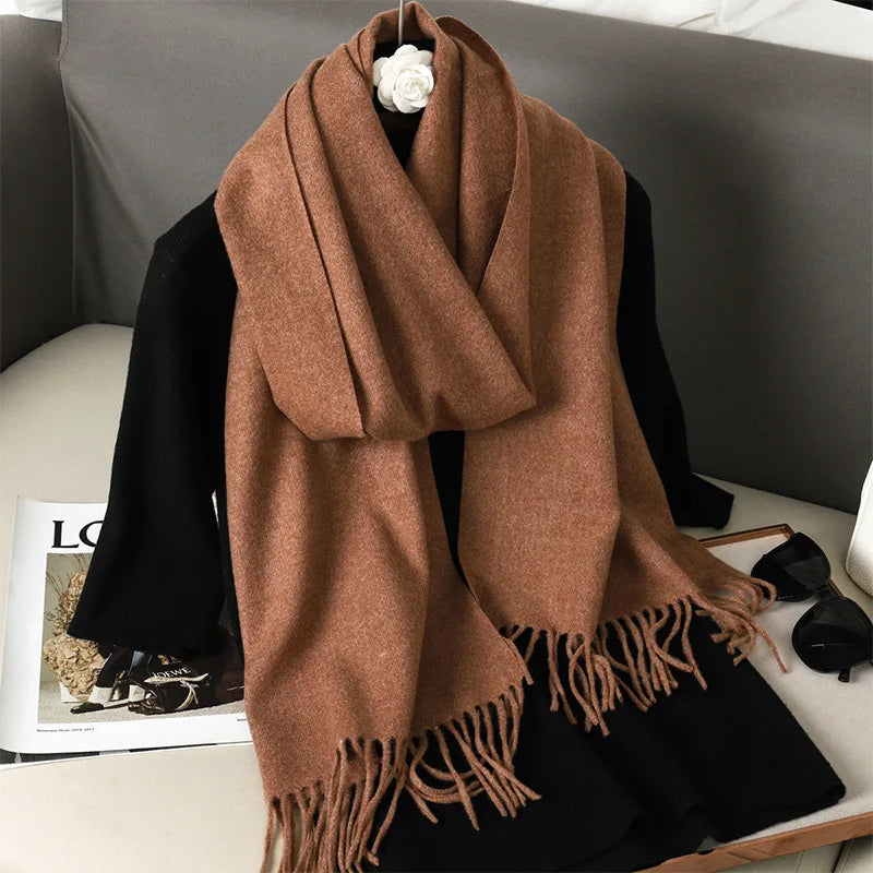 Women’s Warm Cashmere Shawl 62 Colors