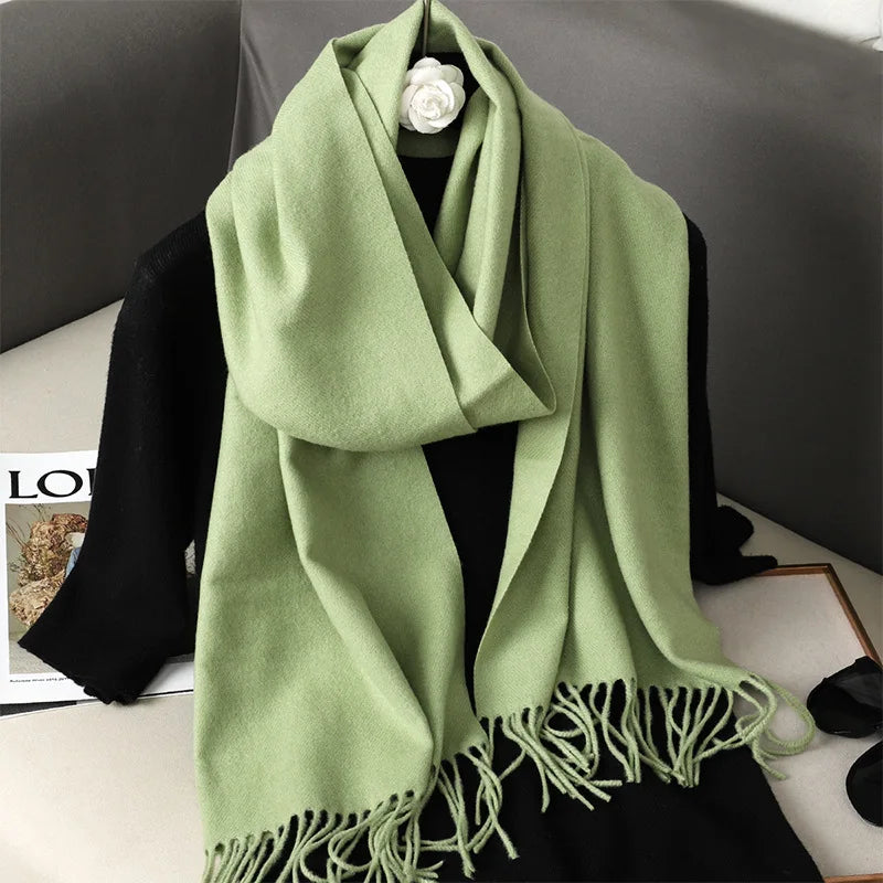 Women’s Warm Cashmere Shawl 62 Colors