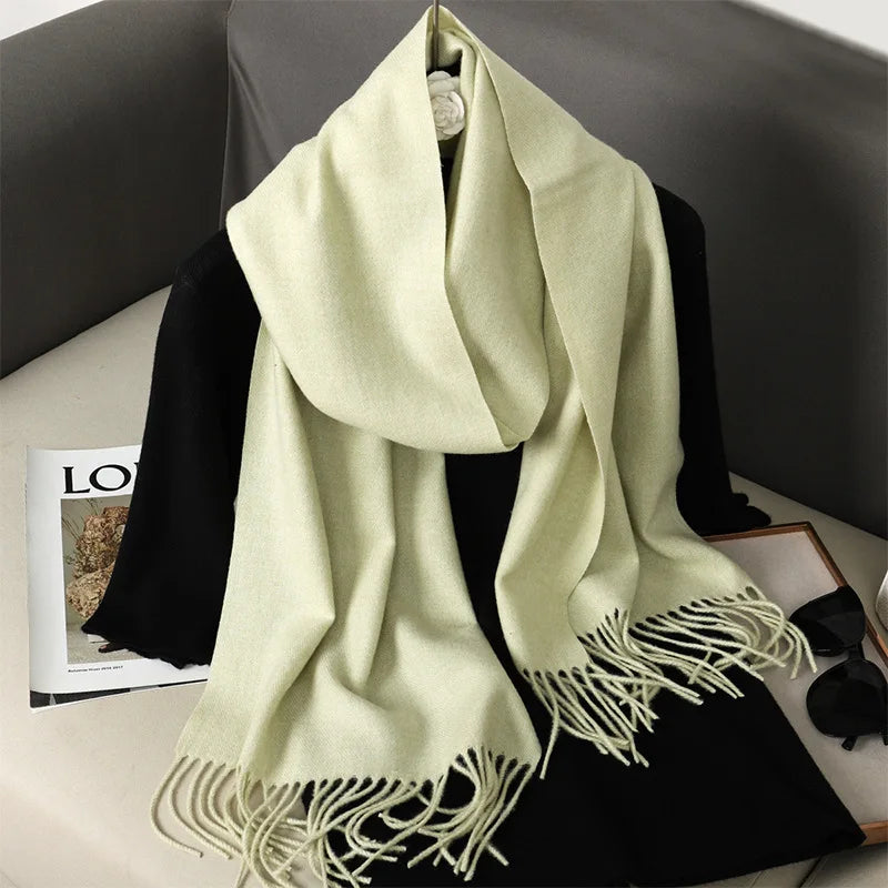 Women’s Warm Cashmere Shawl 62 Colors