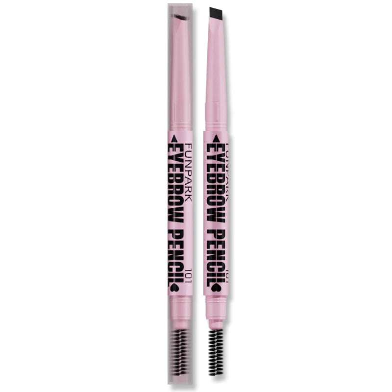 2-in-1 Eyebrow Pencil & Brush Waterproof, Tattoo Effect, Long-Lasting