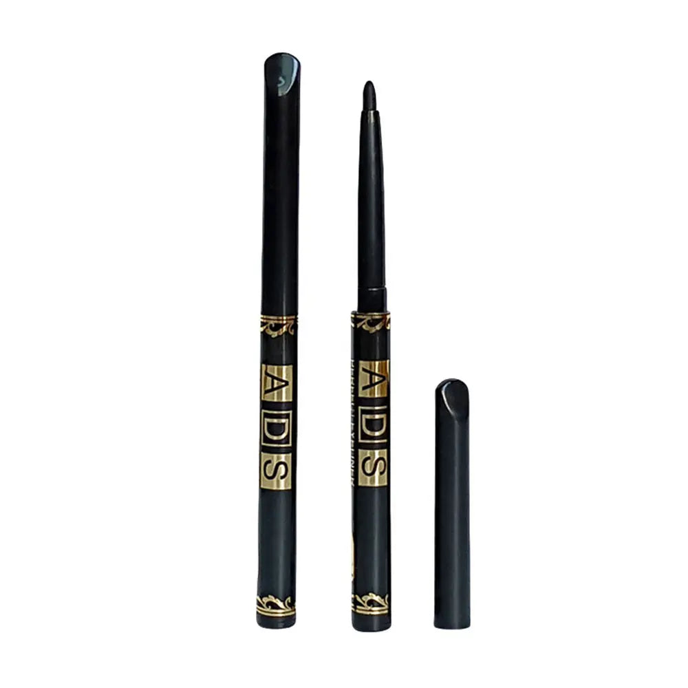 3pcs Long-Lasting Waterproof Black Eyeliner – Smudge-Proof