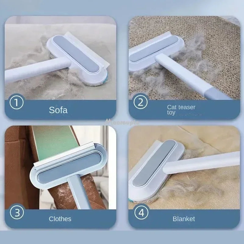 Fur-Be-Gone Pet Hair Brush Clean in Seconds