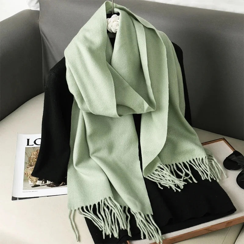 Women’s Warm Cashmere Shawl 62 Colors