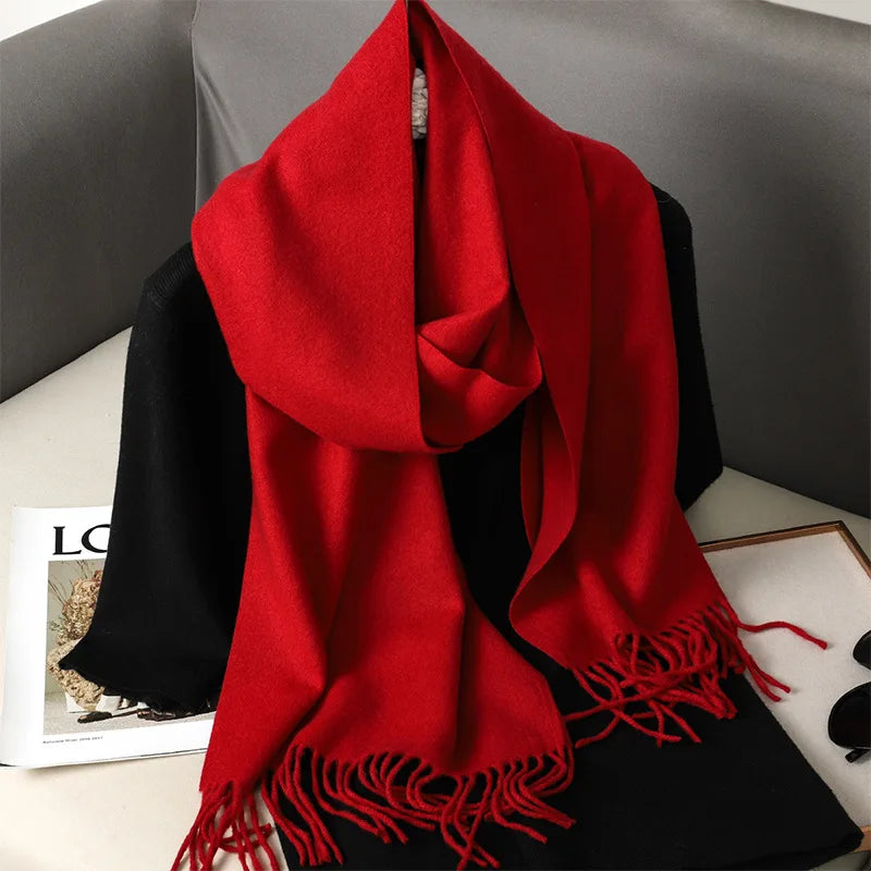 Women’s Warm Cashmere Shawl 62 Colors