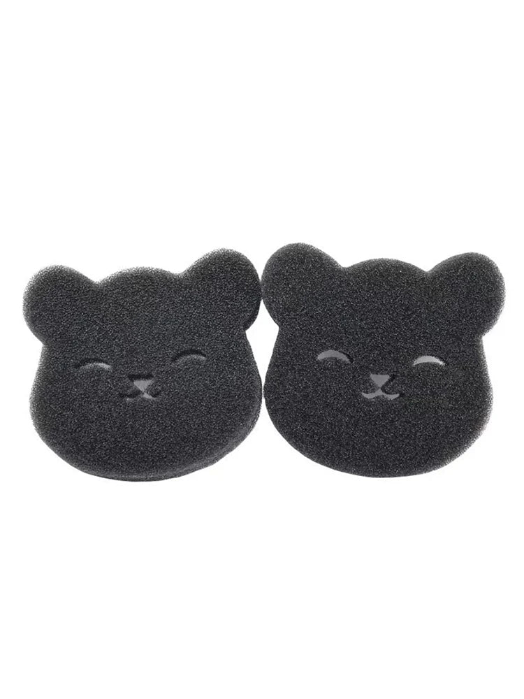Pet Hair Remover for Laundry, 2 Pack Bear Sponge Laundry Balls – Powerful Lint & Fur Catcher