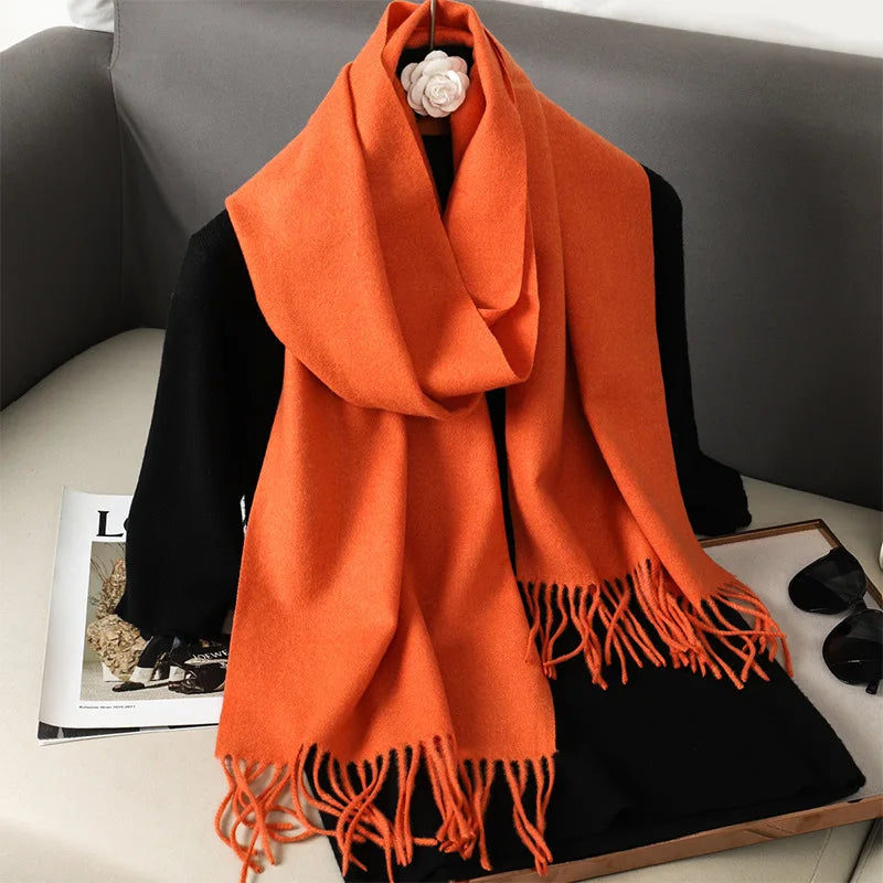 Women’s Warm Cashmere Shawl 62 Colors