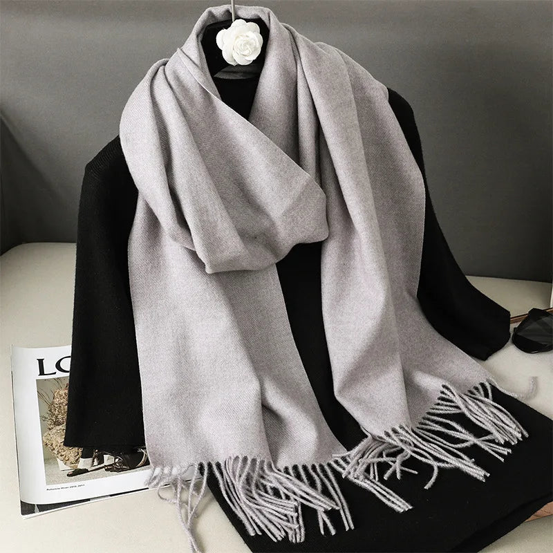Women’s Warm Cashmere Shawl 62 Colors