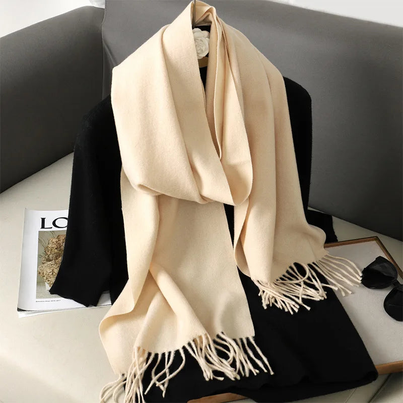 Women’s Warm Cashmere Shawl 62 Colors