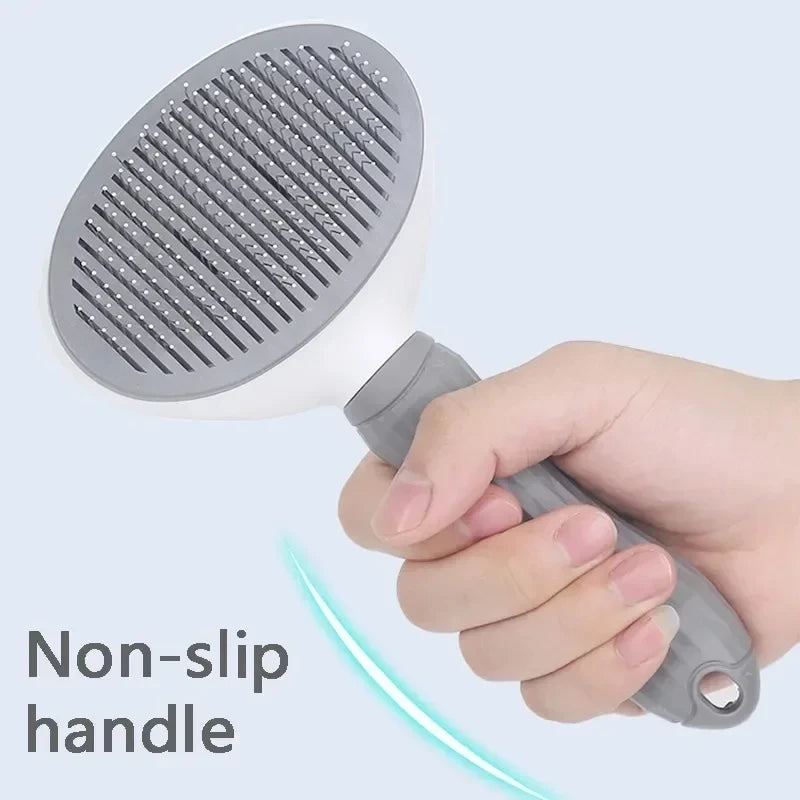 FurFresh™ Self-Cleaning Pet Brush