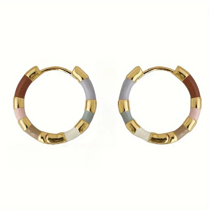 Trendy Retro Geometric Drop Earrings for Women