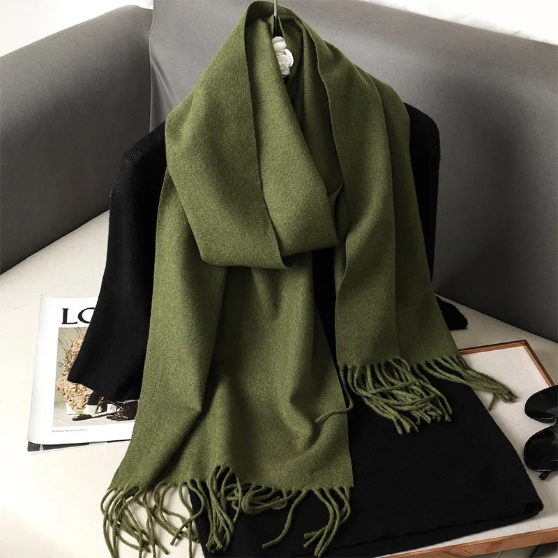 Women’s Warm Cashmere Shawl 62 Colors
