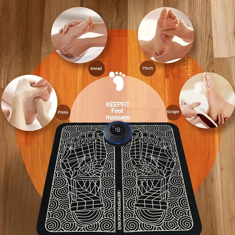 Electric Foot Massage Pad Muscle Relaxation & Fitness