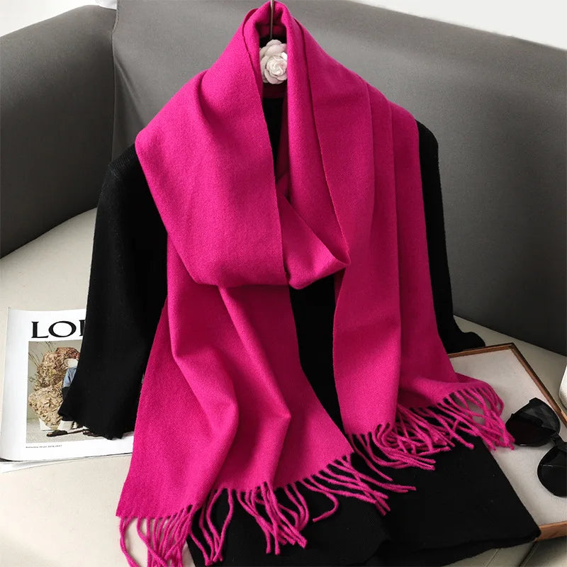 Women’s Warm Cashmere Shawl 62 Colors