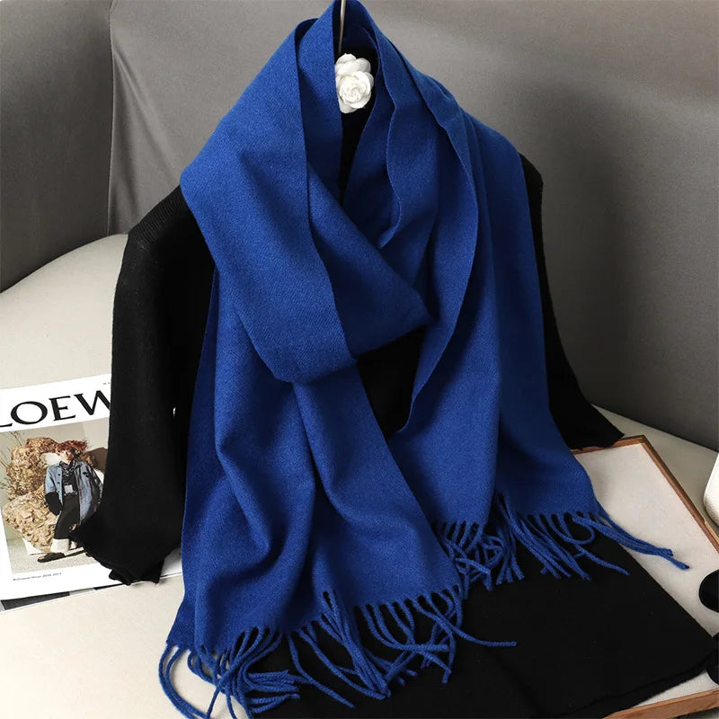 Women’s Warm Cashmere Shawl 62 Colors