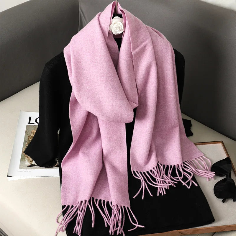 Women’s Warm Cashmere Shawl 62 Colors