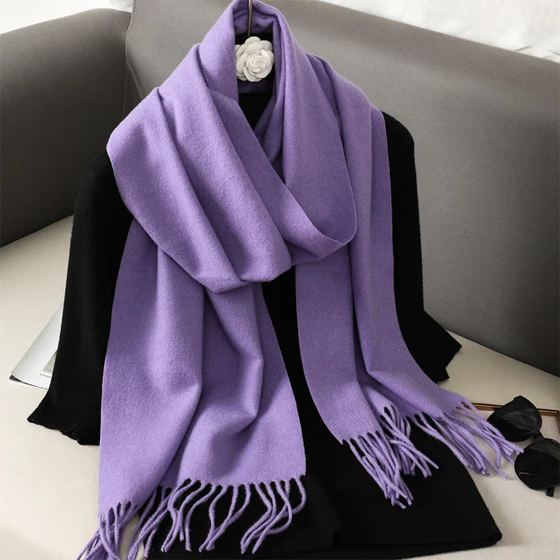 Women’s Warm Cashmere Shawl 62 Colors