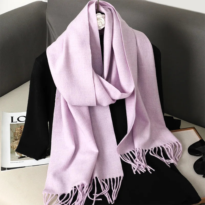 Women’s Warm Cashmere Shawl 62 Colors
