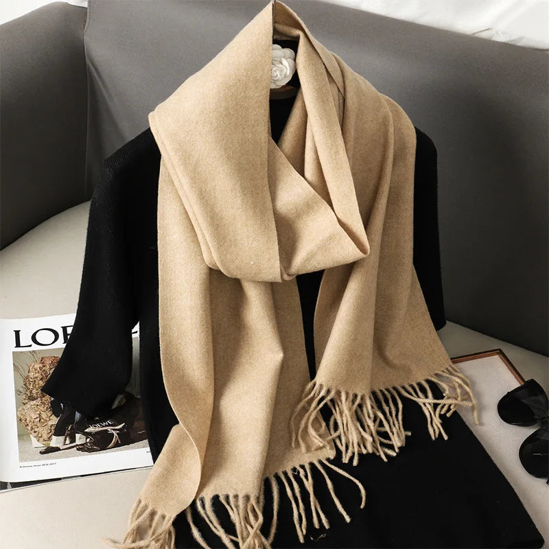 Women’s Warm Cashmere Shawl 62 Colors