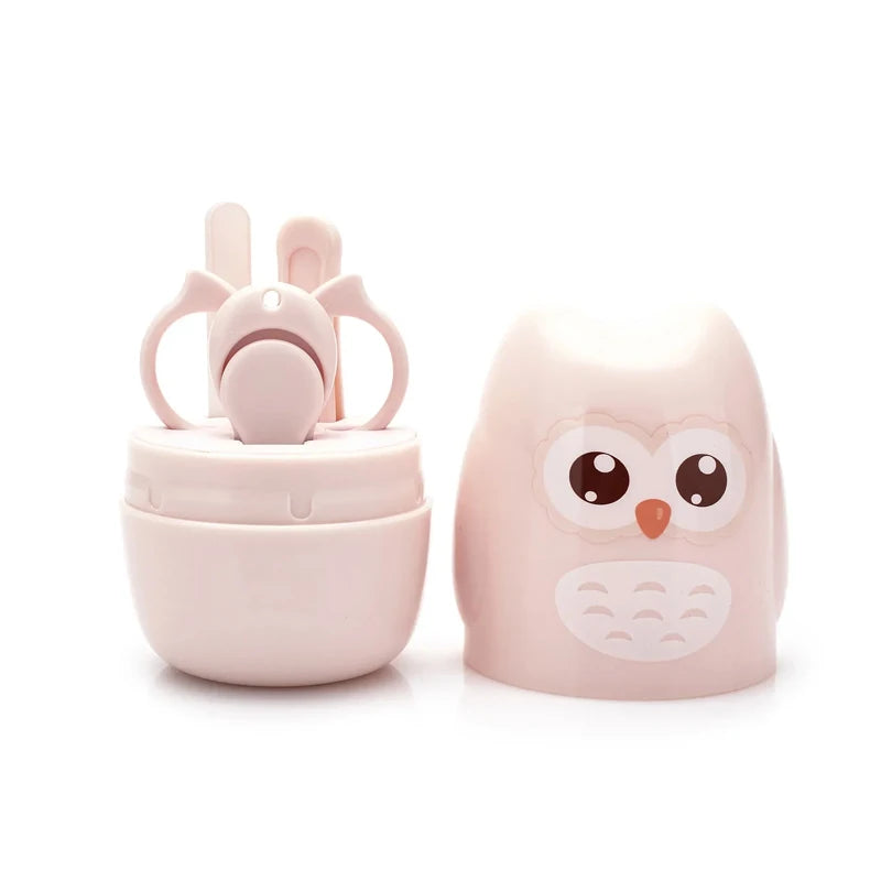 Baby Nail Care Set – Kid-Safe Scissors, Clipper, File & Tweezers