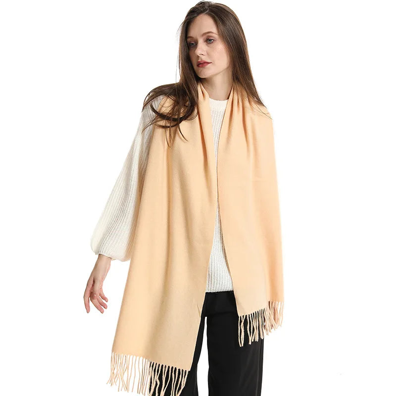 Women’s Warm Cashmere Shawl 62 Colors