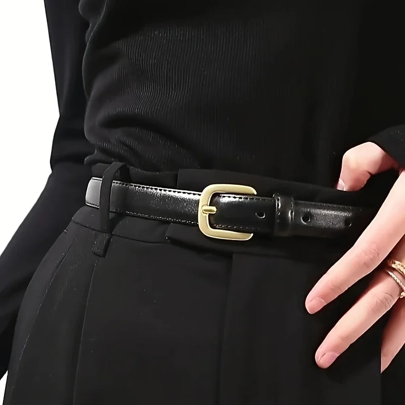 2PCS Fashion Belt Simple, High-End Daily Wear