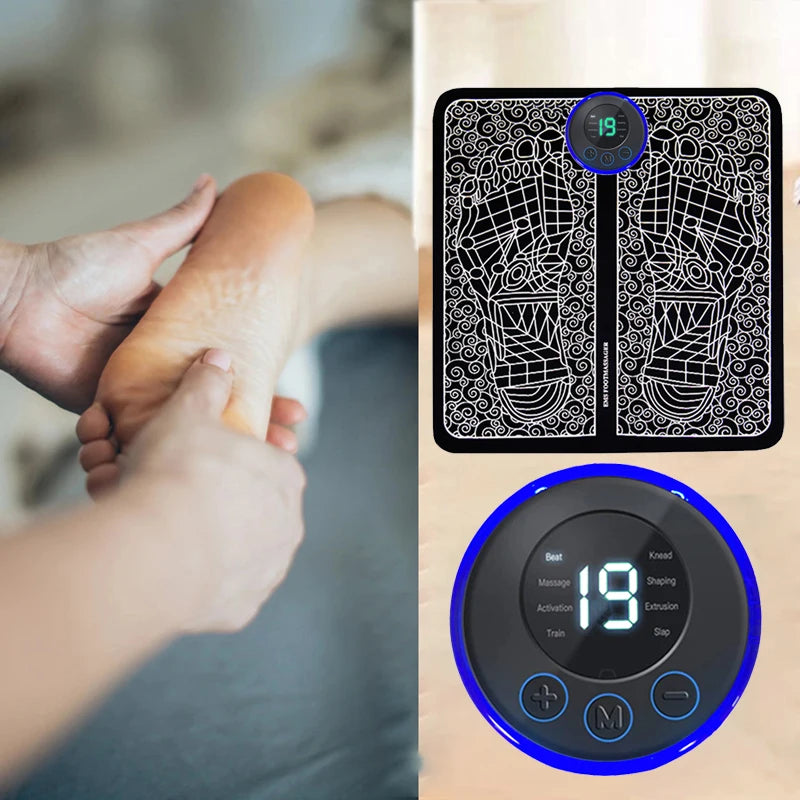 Electric Foot Massage Pad Muscle Relaxation & Fitness