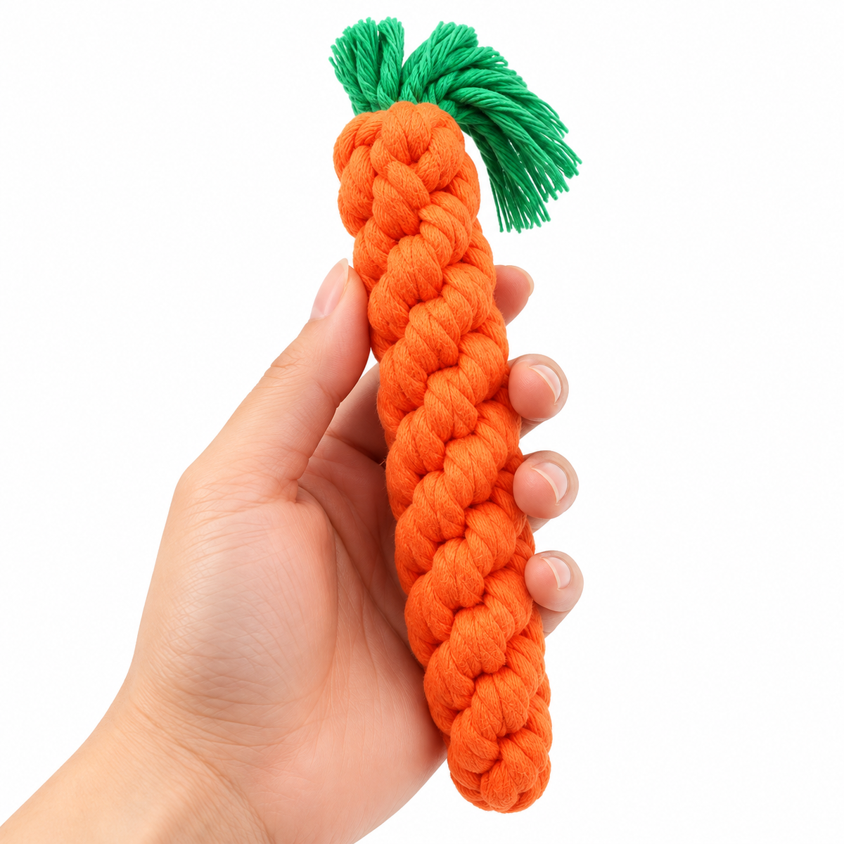 Carrot Knot Rope Toy
