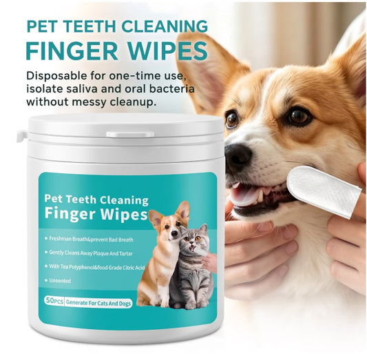 FreshPaws™ Dental Finger Wipes